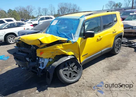 2018 Jeep Renegade Upland Edition 4X4 z USA, uszkodzony, nr VIN ZACCJBAB8JPH57407